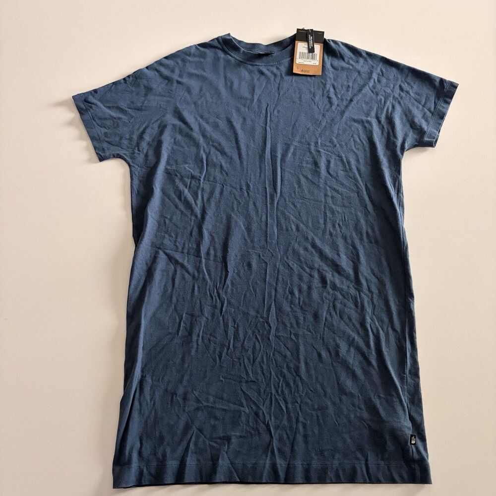 New The North Face Women's T-Shirt Dress Size Small Large Woodside Cotton Dress